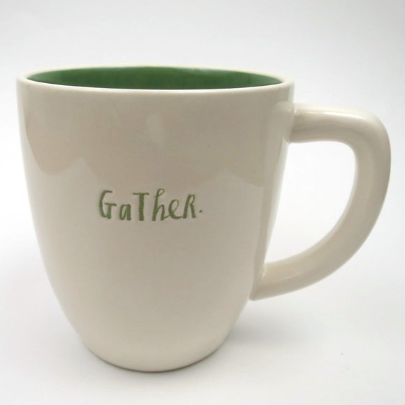 Rae Dunn Gather Coffee Mug - Picture 1 of 8